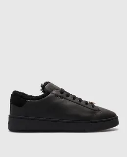 Bally: Чёрные кроссовки 
