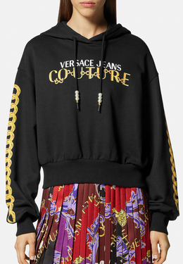 VERSACE JEANS COUTURE: Чёрный свитер 