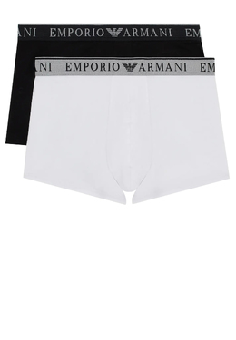 EMPORIO ARMANI Underwear: Чёрные трусы 