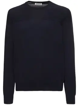 JIL SANDER: Светлый свитер 