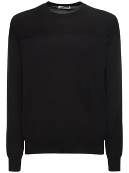 JIL SANDER: Светлый свитер 