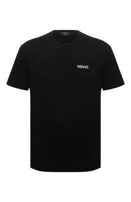Versace: Хлопковая футболка 