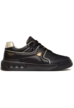 VALENTINO: Чёрные кроссовки 