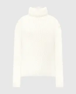 Moncler: Белый свитер 