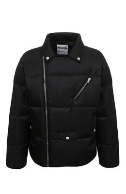 Moschino: Чёрный пуховик 