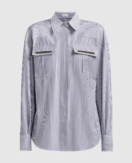 Brunello Cucinelli: Серая рубашка 