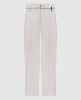 Brunello Cucinelli: Серые брюки 