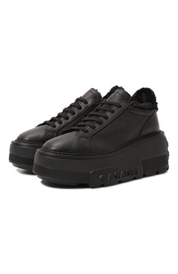 Casadei: Чёрные кеды 