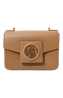 Lancel: Бежевая сумка 