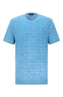 Versace: Хлопковая футболка 