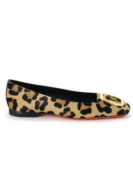 SANTONI: Коричневые балетки 
