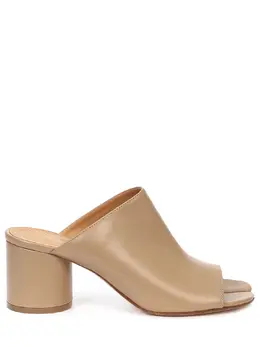 MAISON MARGIELA: Бежевые сабо 