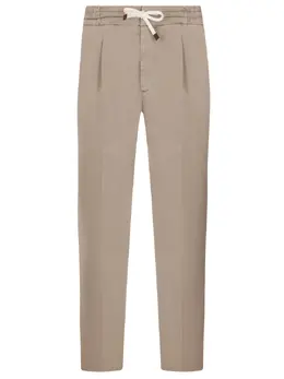 BRUNELLO CUCINELLI: Хлопковые брюки 