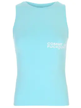 COMME DES FUCKDOWN: Хлопковый топ 