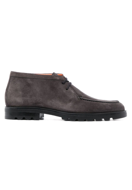 SANTONI: Серые ботинки 