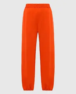 Jil Sander: Оранжевые брюки 