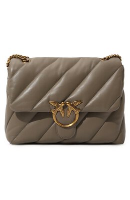 Pinko: Сумка  Love Puff цвета хаки