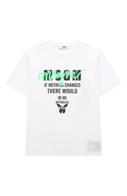 MSGM kids: Хлопковая футболка 