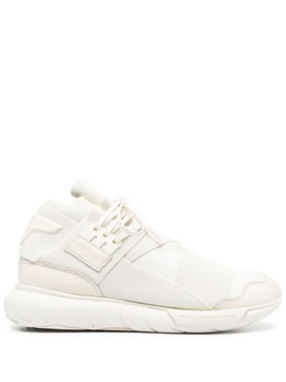Y-3: Белые кроссовки 