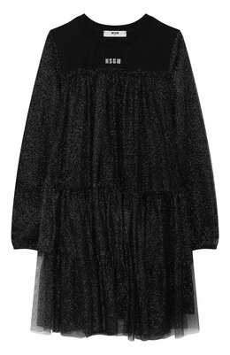MSGM kids: Чёрное платье 
