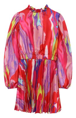 MSGM kids: Платье с принтом 