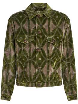 ETRO: Бархатная куртка 