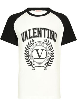 VALENTINO: Белая футболка 