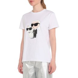 Karl Lagerfeld: Белая футболка 