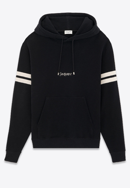 SAINT LAURENT: Чёрная толстовка 