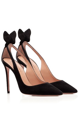 AQUAZZURA: Чёрные туфли 