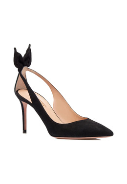 AQUAZZURA: Чёрные туфли 
