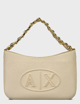 ARMANI EXCHANGE: Бежеві сумки 