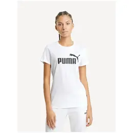 PUMA: Белая футболка  Essentials