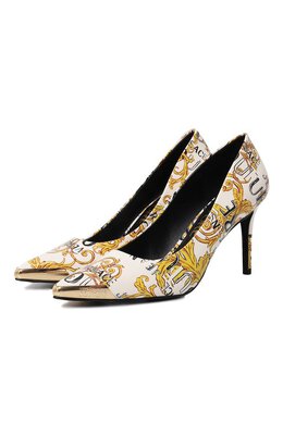 Versace Jeans Couture: Белые туфли 