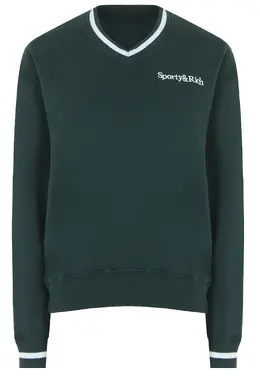 SPORTY & RICH: Хлопковая толстовка 
