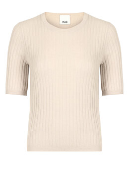 ALLUDE: Трикотажная футболка 