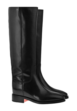 SANTONI: Чёрные сапоги 