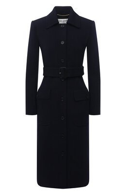 Saint Laurent: Пальто из шерсти 