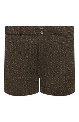 Brioni: Трусы цвета хаки 