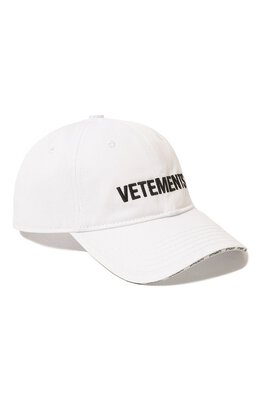 VETEMENTS: Белая кепка 