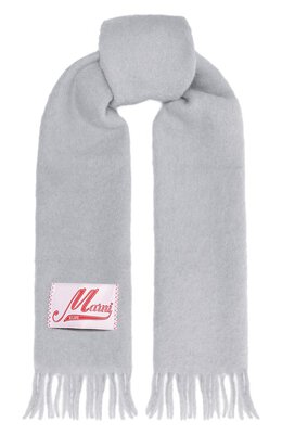 Marni: Серый шарф 