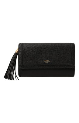 Lancel: Чёрный кошелёк 