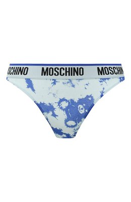 Moschino: Голубые трусы 