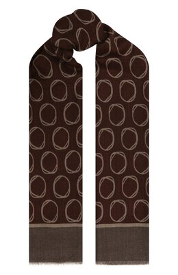 Corneliani: Коричневый шарф 
