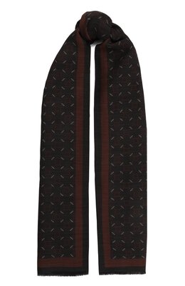 Corneliani: Коричневый шарф 