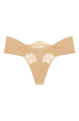 La Perla: Бежевые трусы 