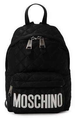 Moschino: Чёрный рюкзак 