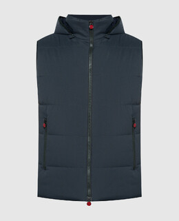 Kiton: Зелёный жилет 
