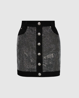 Balmain: Чорні спідниці 