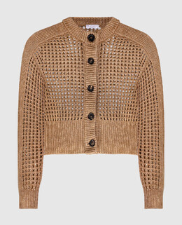 Brunello Cucinelli: Коричневый кардиган 